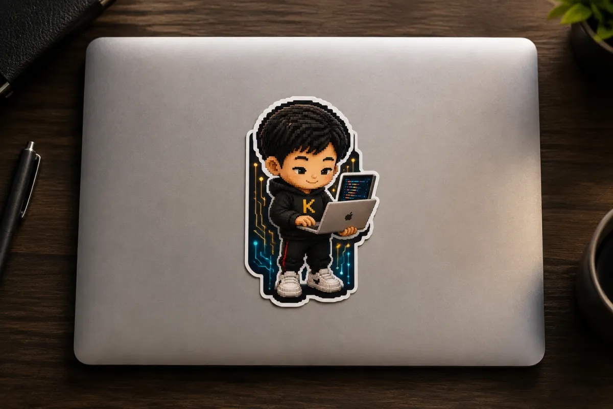 Adesivo MacBook Kimizinho