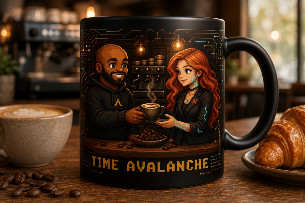 Caneca Denderson, edição oficial Avalanche